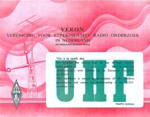 Traffic bureau - UHF-6 - 6 x Europa op UHF