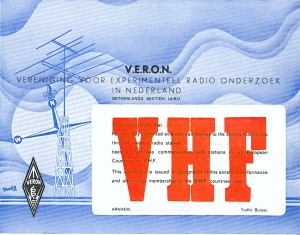 Traffic bureau - VHF-6a - 6 x Europa op VHF