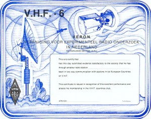Traffic bureau - VHF-6b - 6 x Europa op VHF (2)